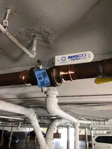 Copper pipe repair and valve work for Backflow Testing in Hacklebarney